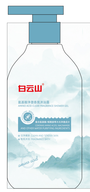 白云山氨基酸净澈香氛沐浴露300ml/瓶