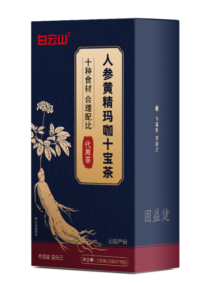 人参黄精玛咖十宝茶120克(8克*15包)