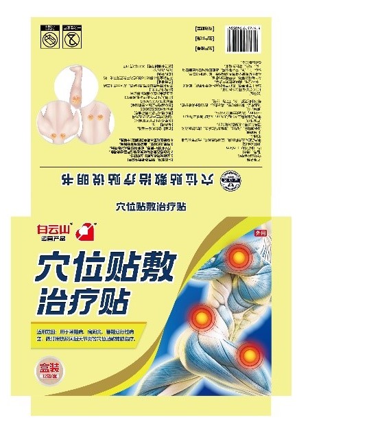 穴位贴敷治疗贴Ⅰ型(圆形贴)Φ5cm(盒装,12贴/盒)